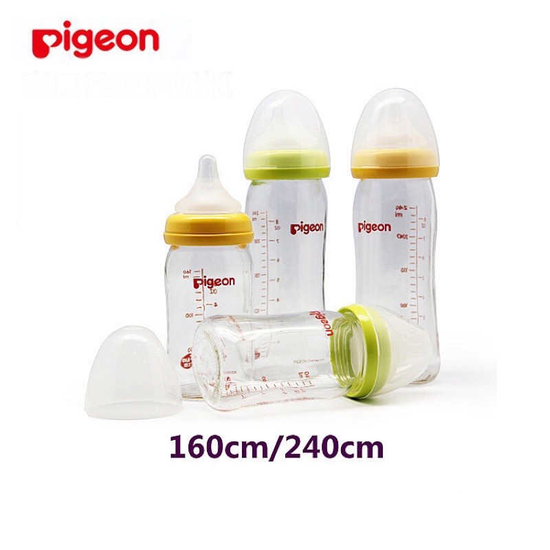 Thân bình pigeon thuỷ tinh 160ml 240ml