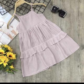 Đầm maxi 2 dây cho bé diện ngày hè mát mẻ(TALD)