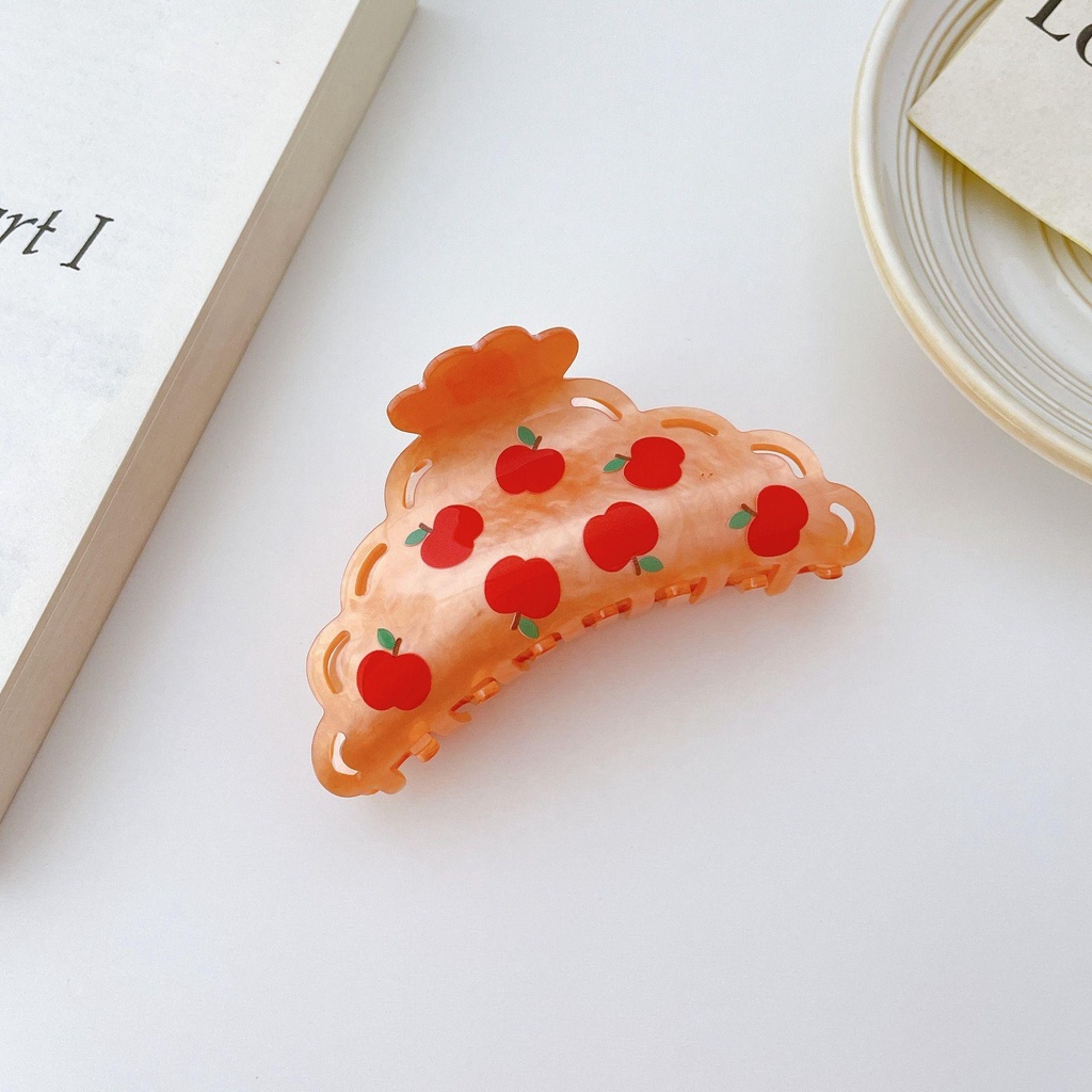 JARRED Kẹp Tóc Càng Cua Phong Cách Hàn Quốc Retro Thanh Lịch Cho Nữ