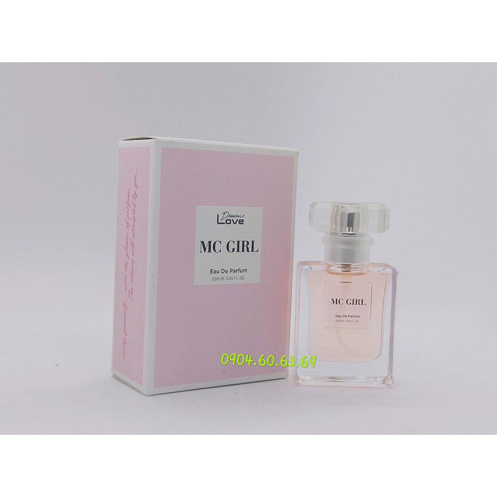 Nước Hoa MC Girl Eau De Parfum DREAM LOVE 20ml