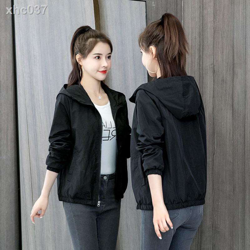 Áo Khoác Hoodie Dáng Ngắn Kiểu Hàn Quốc Thời Trang Mùa Thu 2020 Cho Nữ