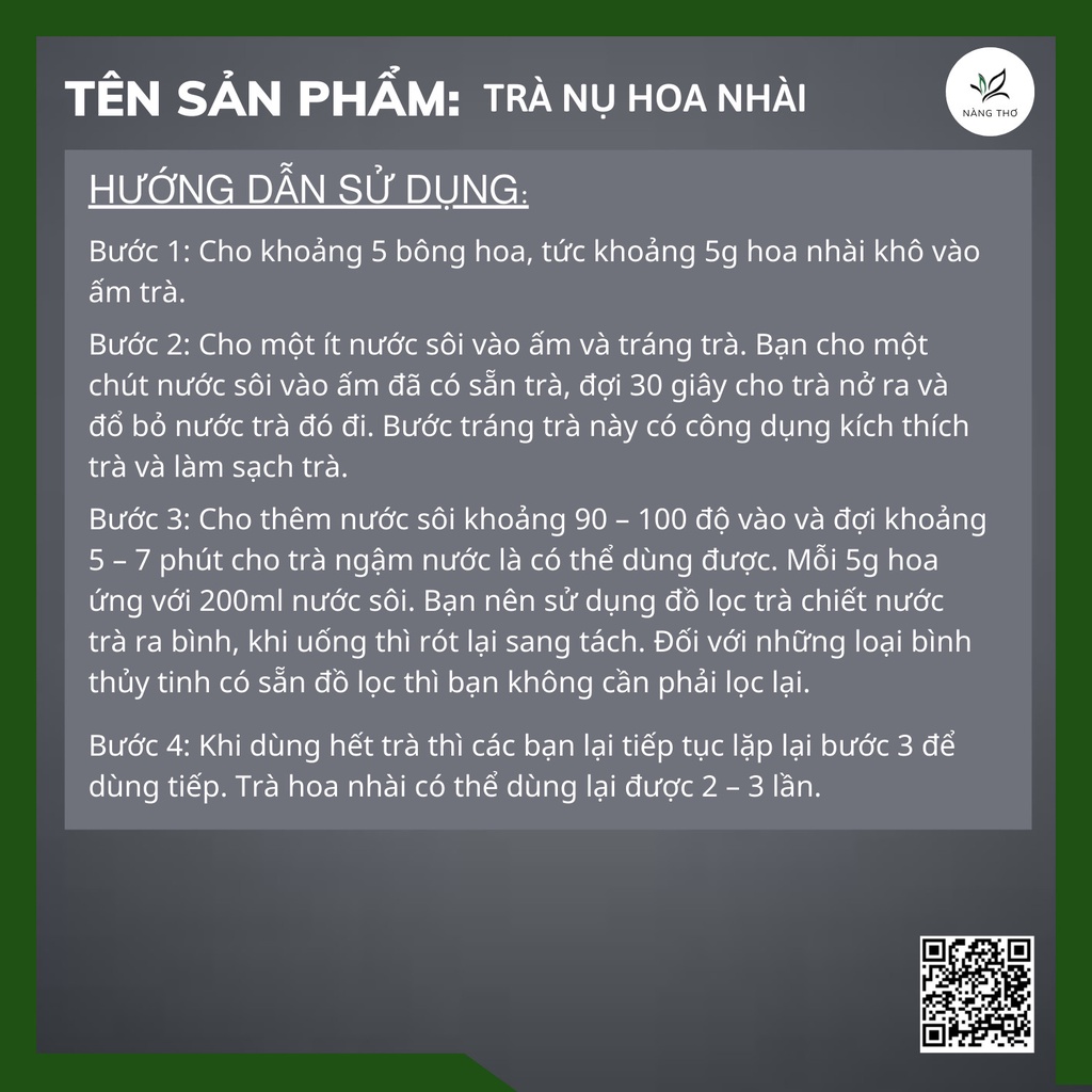 ✅[Hàng Loại 1] Nụ Hoa Nhài Sấy Lạnh- 200gr đẹp như hình