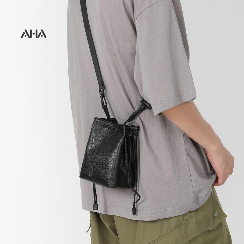 Túi đeo vai AHA official mini đựng điện thoại tai nghe tiền xu tiện dụng cho nam