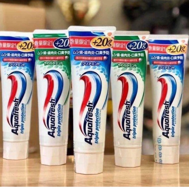 Kem đánh răng Aquafresh nhật