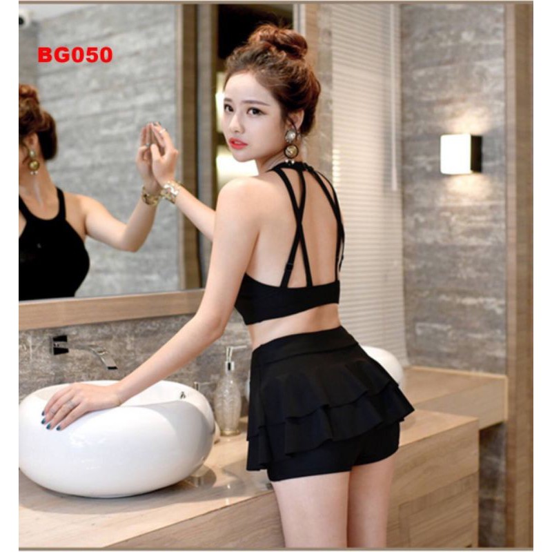 Bikini, Đồ Bơi Đi Biển Hai Mảnh Yếm Váy Hai Tầng  SN03 | BigBuy360 - bigbuy360.vn