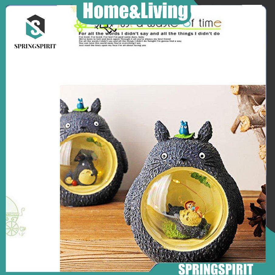 Đèn mô hình Totoro hoạt hình / đèn ngủ dễ thương / đèn trang trí phòng khách và phòng làm việc / đèn totoro