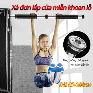 YA402/YA403Xà đơn treo tường xà đơn gắn cửa (60-100cm và 80-130cm) miễn khoan tường dễ lắp đặt xà đơn tập tại nhà tiện