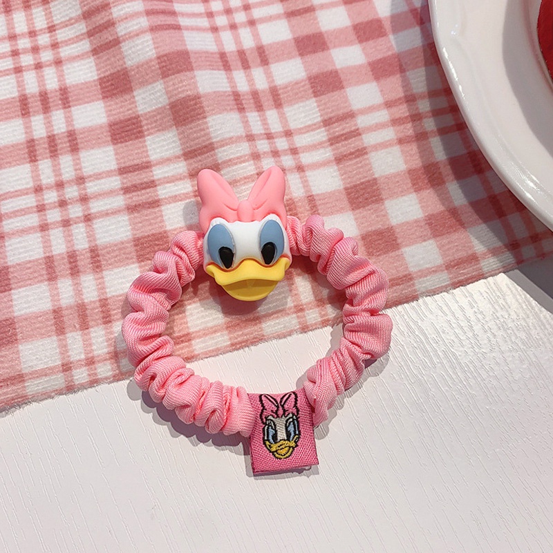 1PC Cute Animal Sweet Hair Ring Scrunchies Ponytail Holder Hair Accessories Elastic Hair Rubber Bands Soft Girls Hair Tie Rope
