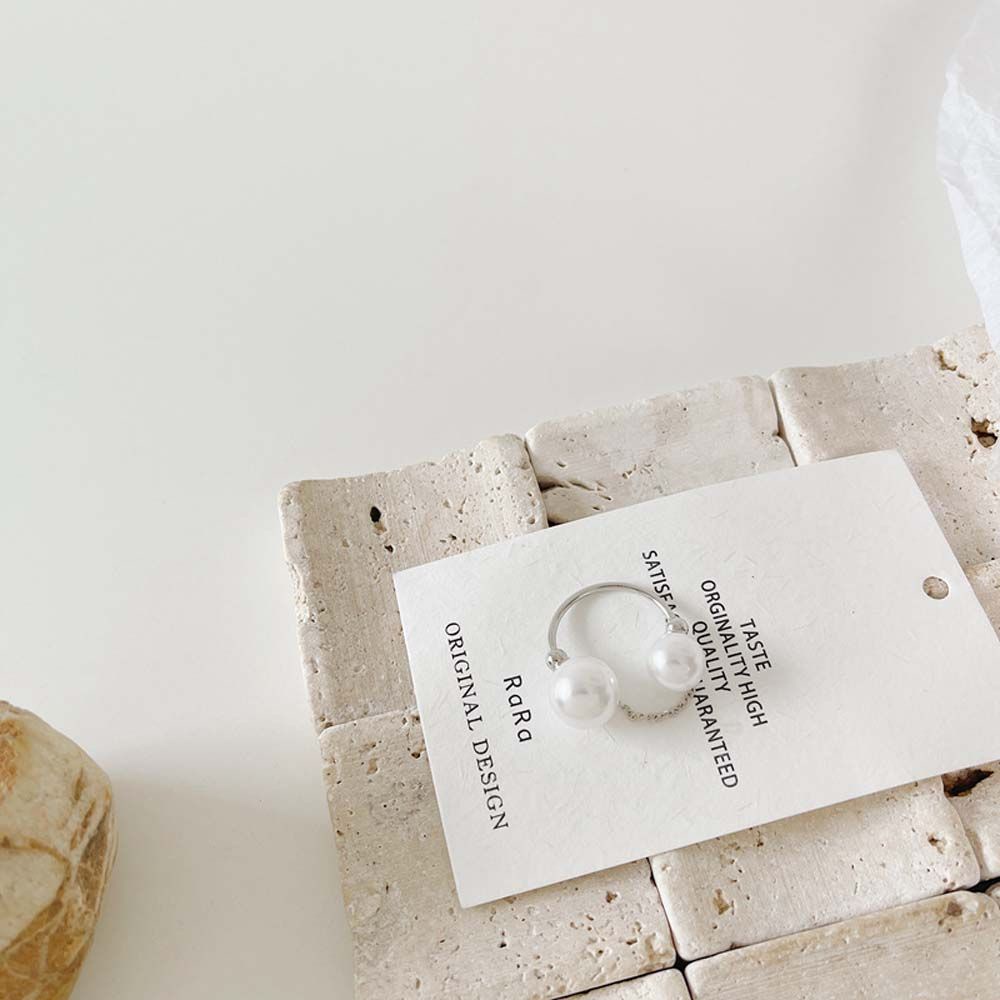 Khuyên tai kẹp kiểu hình học đính ngọc trai sáng tạo thời trang phong cách hàn quốc nhiều màu sắc cho nữ NEEDWAY