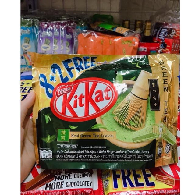 Kitkat trà xanh