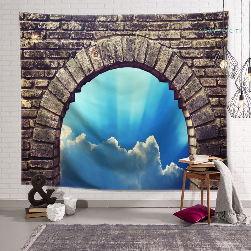 Thảm Treo Tường In Họa Tiết Độc Đáo Trang Trí Phòng Ngủ