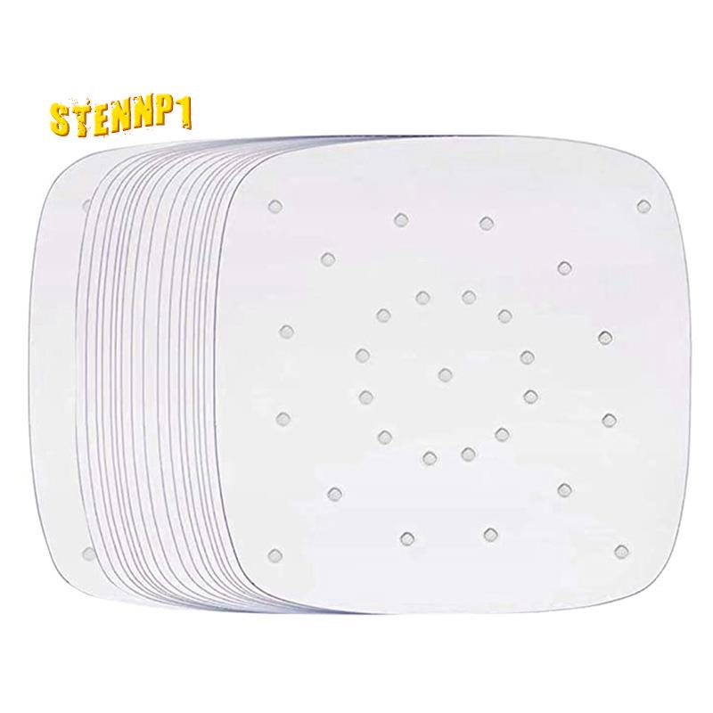 Set 100 Tấm Giấy Lót Nướng Bánh 9x9 Inch Cho Máy Chiên Không Dầu Philips / Nuwave Brio / Chefman