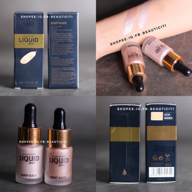 HIGHLIGHT KEM BEAUTY GLAZED LIQUID GLOW