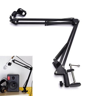 Chân đế Micrro kẹp bàn sử dụng cho mic thu âm