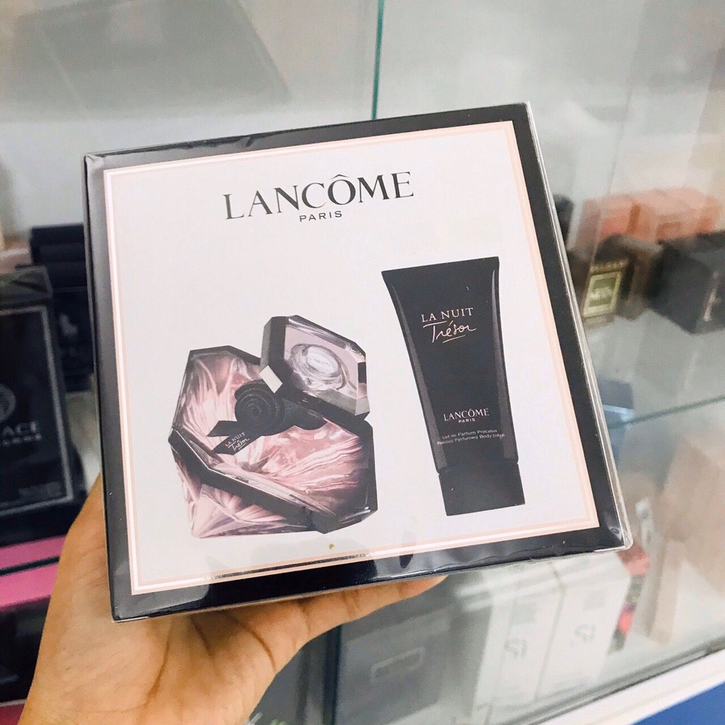 Set nước hoa Lancome Tresor Lanuit EDP 2x50ml