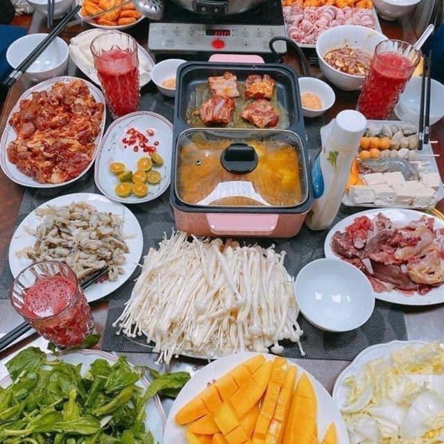 Nồi lẩu 2 ngăn