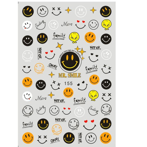 Sticker mã mới hình mặt cười xấu eb155