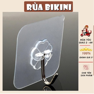 Móc dán tường treo phụ kiện siêu dính kích thước 6x6cm