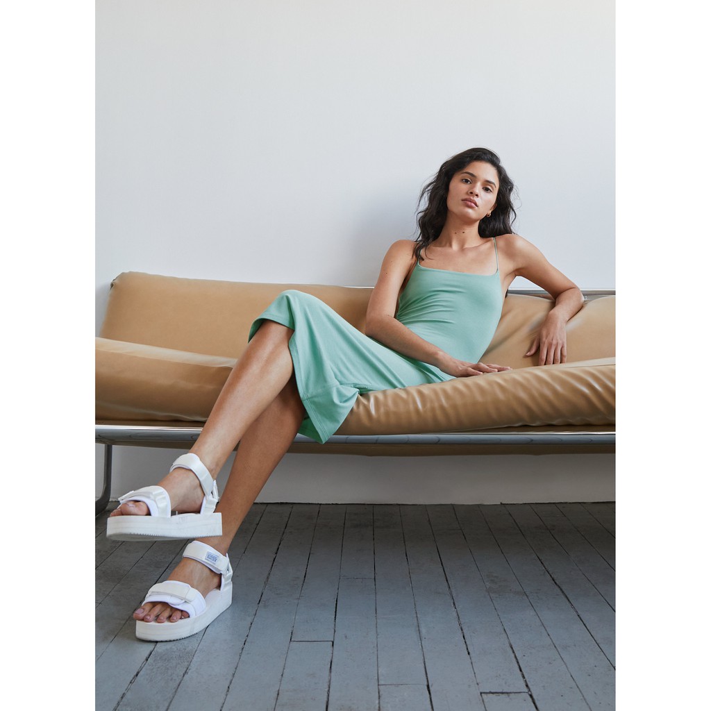 Đầm body hai dây mảnh Wilfred Tiny Midi Dress 82087