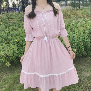 Váy Baby doll Trễ Vai