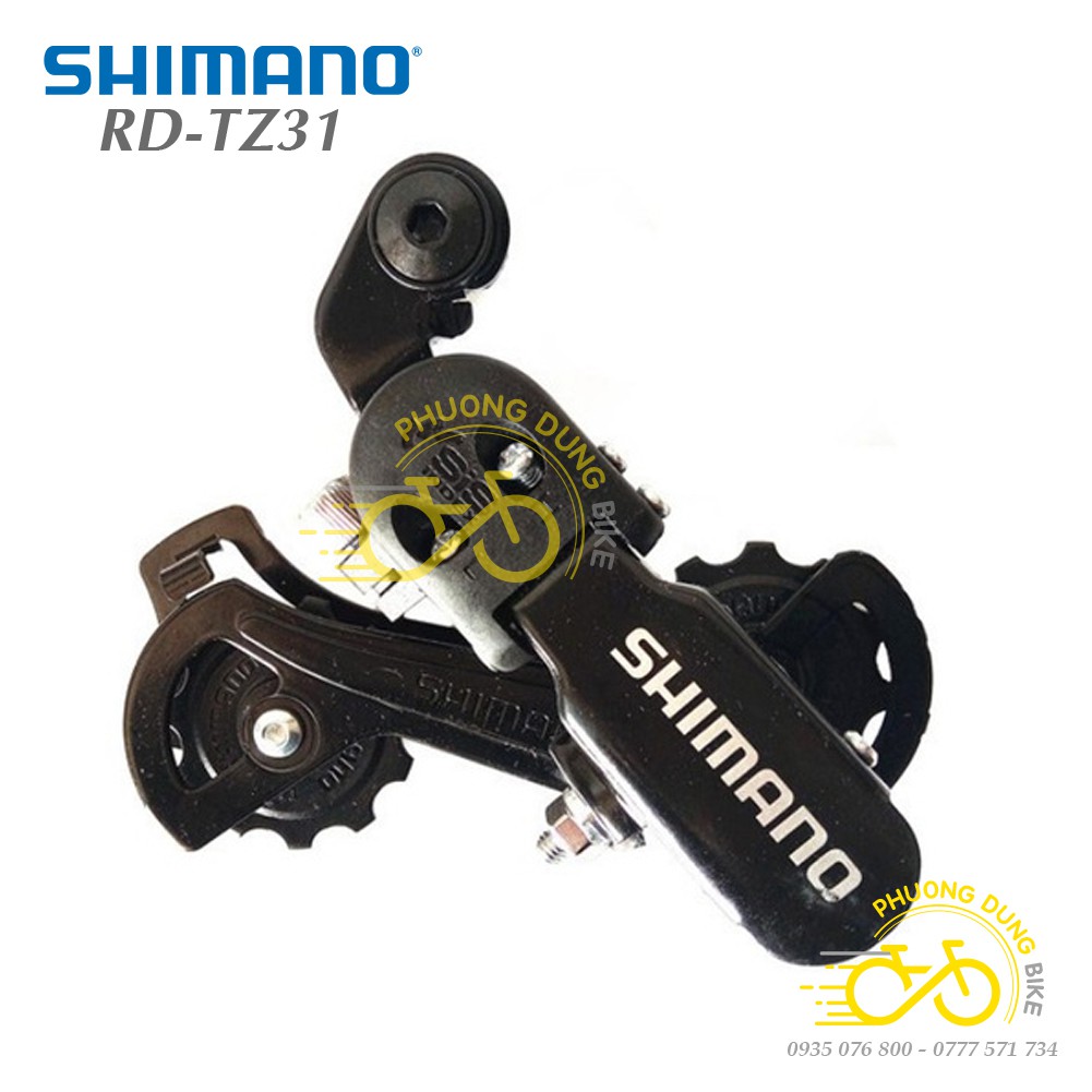 Củ cùi đề sau xe đạp SHIMANO RD-TZ31 5-6-7 Speed - Hàng chính Hãng