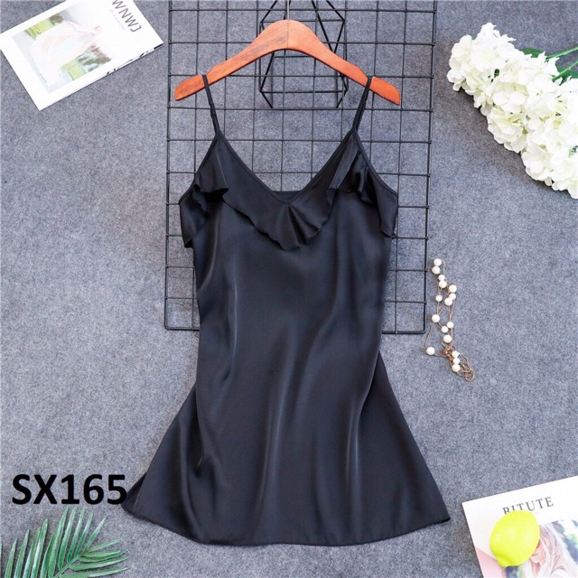 Đầm váy ngủ SX165 phi lụa sexy từ 40 đến 60kg _Kieu Nga