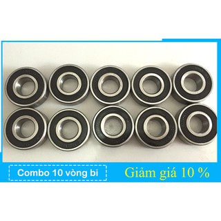 Vòng bi, bạc đạn 6204 2RS Số lượng 10 cái