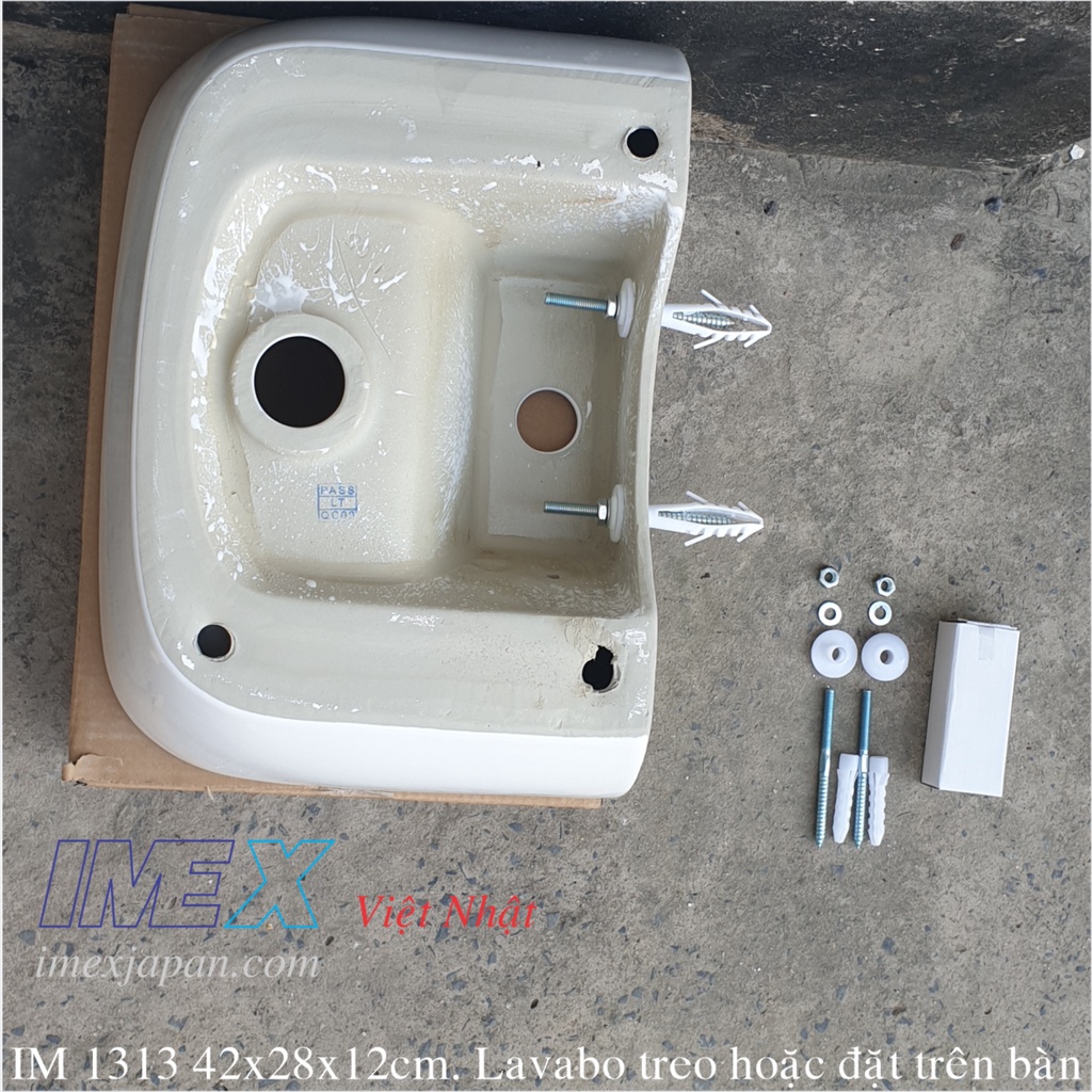 Lavabo treo tường - Lavabo mini  - Lavabo rửa mặt IM 1313