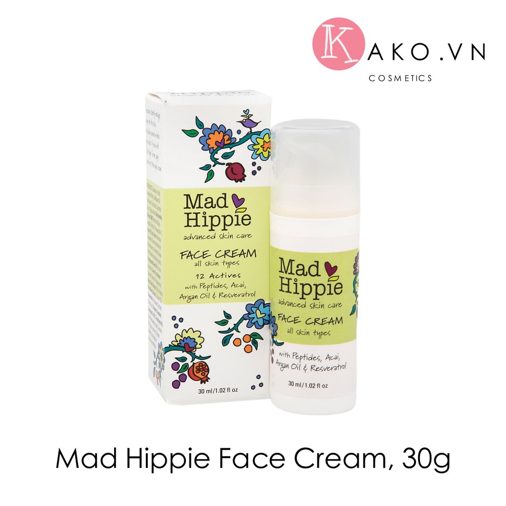 Kem dưỡng MAD HIPPIE FACE CREAM, 30g Shopee Việt Nam