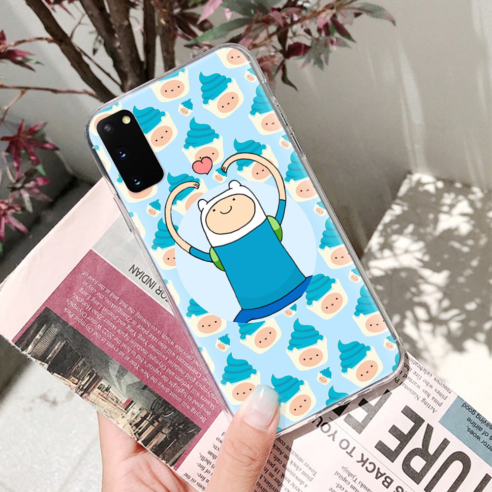 Ốp Lưng Tpu Mềm In Hình Adventure Time Cho Iphone 4 5c 5 5s Se 2020 6 6s 7 8 Plus Yu119