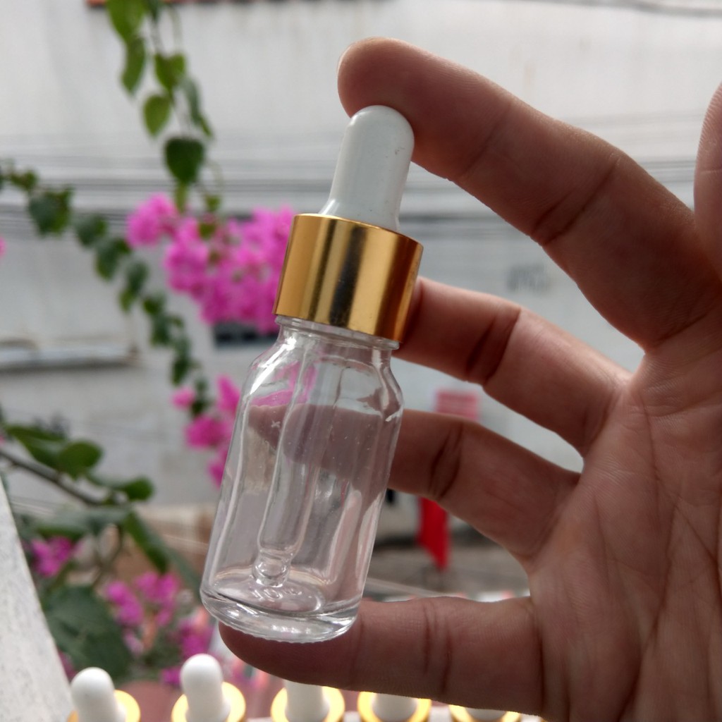 Chai chiết serum - Lọ chiết serum đựng mỹ phẩm, tinh dầu 10ml