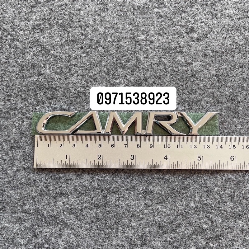 LOGO CHỮ NỔI CAMRY 2002-2006 XỊN CHÍNH HÃNG 7544206041