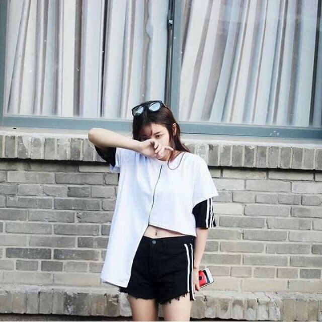 ÁO CROPTOP, ÁO PHỐI MÀU, ÁO XINH, ÁO HOT, ÁO ĐẸP, ÁO CAO CẤP, ÁO GIÁ RẺ Áo Ulzzang | BigBuy360 - bigbuy360.vn