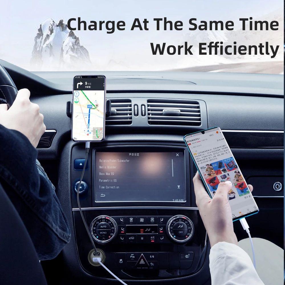 Ổ Cắm Sạc Nhanh PD Type C Cho Xe Hơi