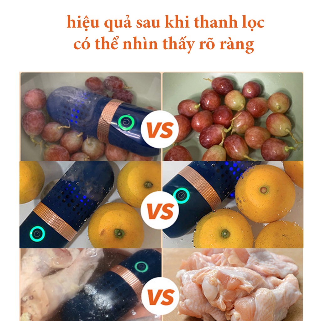 Máy khử trùng, tiệt trùng thực phẩm, máy rửa trái cây, rau củ quả, thịt, cá
