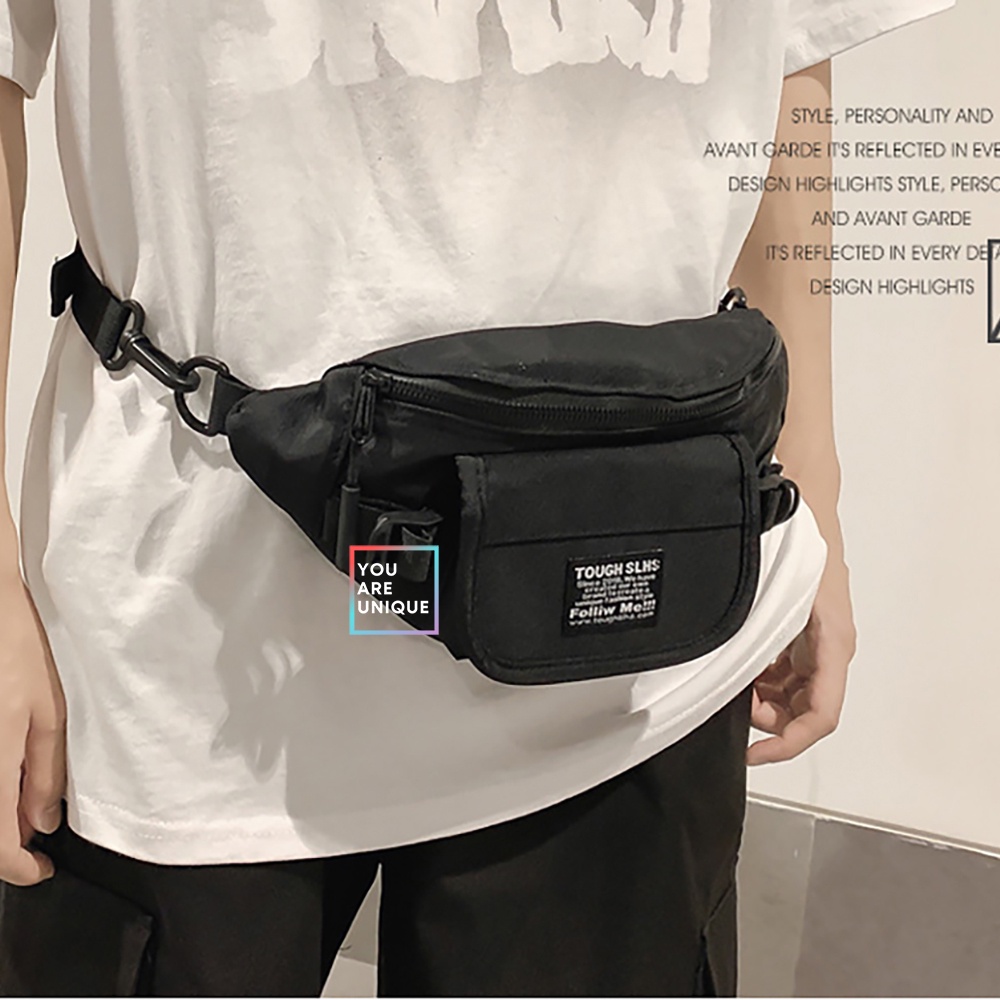 [MUA LIỀN TAY] Túi đeo hông UNISEX cho nam và nữ, phong cách thời trang, chống thấm nước, khoang túi rộng | BigBuy360 - bigbuy360.vn