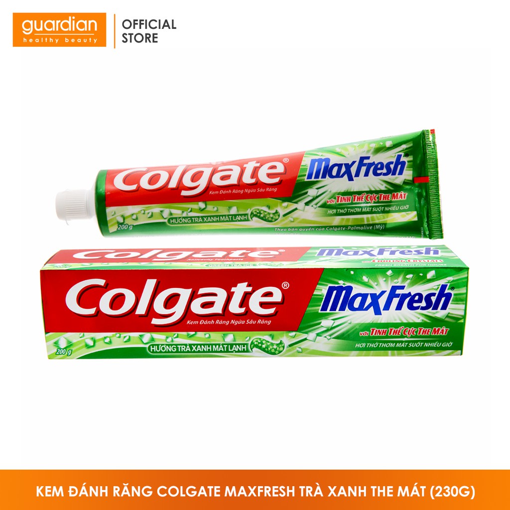 Kem Đánh Răng Colgate MaxFresh Trà Xanh The Mát (230g)