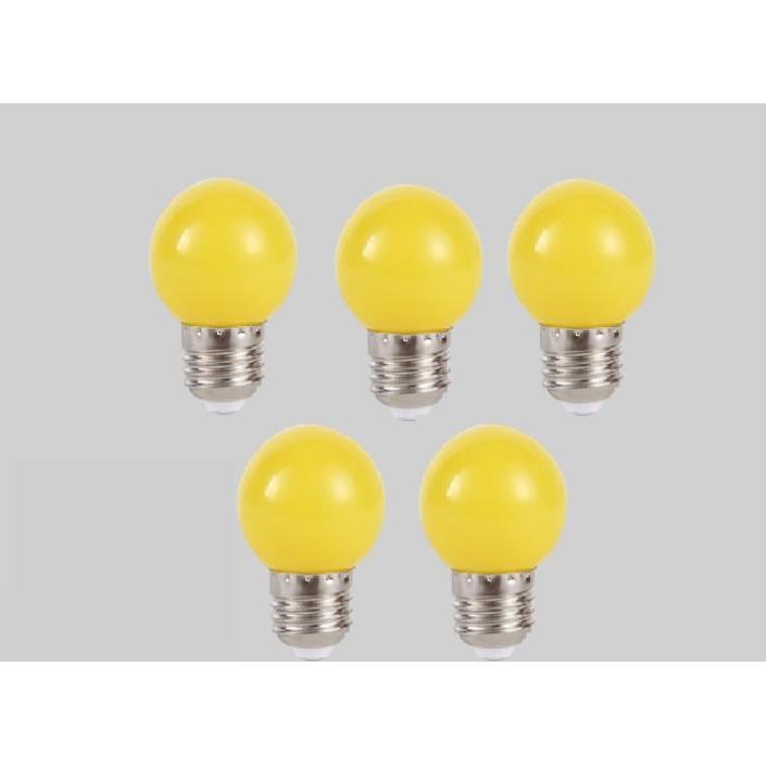 COMBO 5 bóng đèn led búp chanh 1w trang trí trong nhà ngoài trời