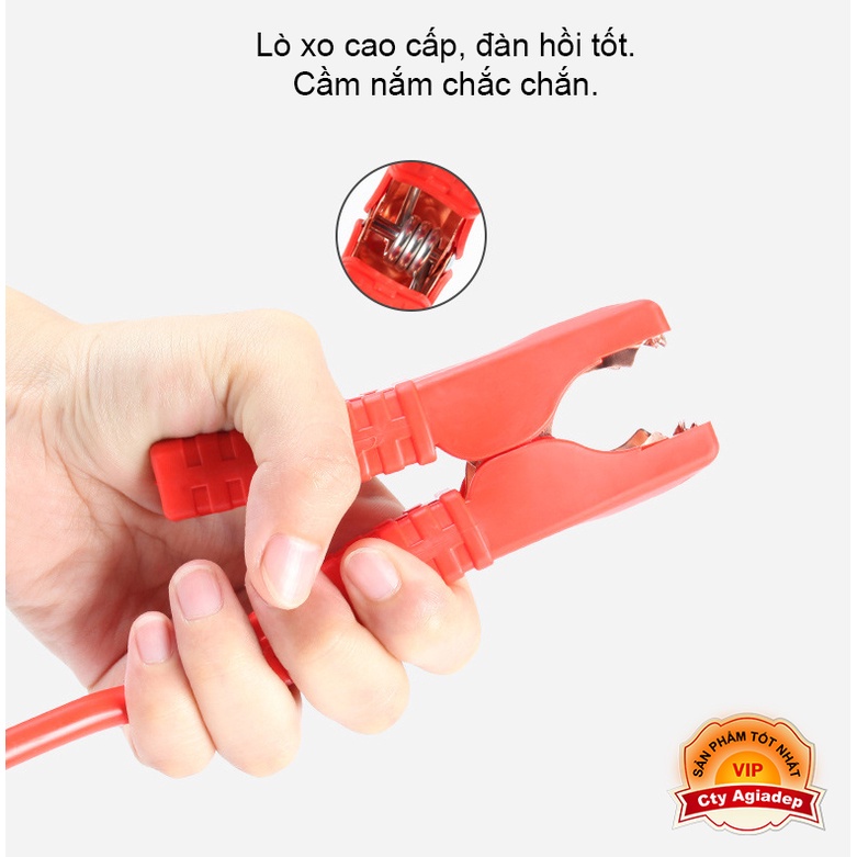 Bộ dây câu bình ắc qui oto xe hơi LOẠI XỊN cho cứu hộ BY-931