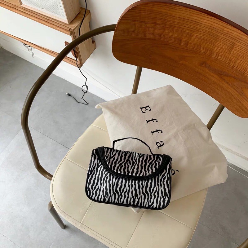 [SẴN] Túi đựng mỹ phẩm chất dù chống thấm nước ✨ túi du lịch đựng make up