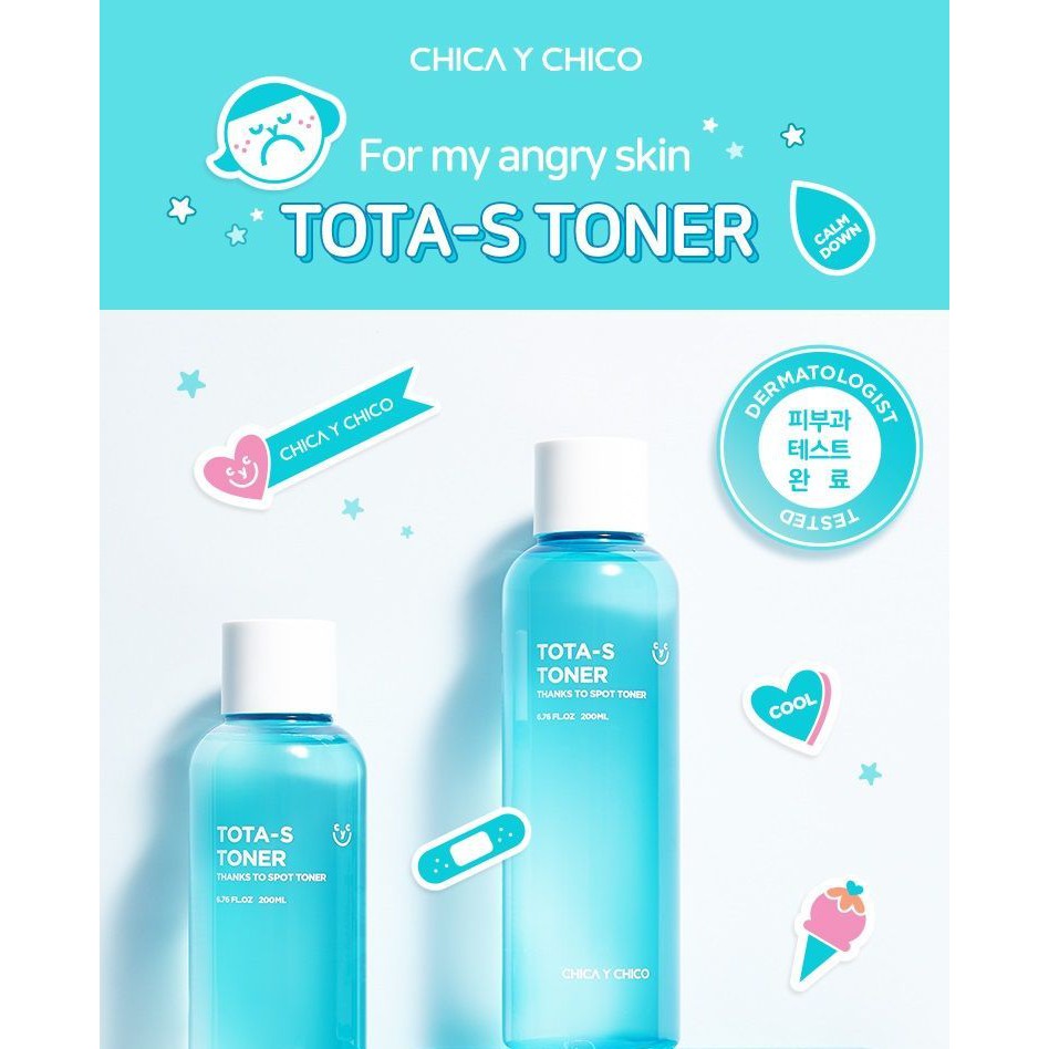 Nước cân bằng da CHICA Y CHICO TOTA-S Toner