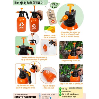 Bình tưới cây 2L SUVINA