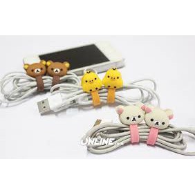 Dây kẹp tai nghe, dây sạc giúp chống rối hiệu quả | BigBuy360 - bigbuy360.vn