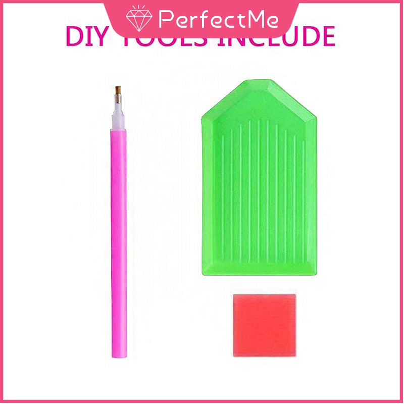 Bộ tranh đính đá 5D họa tiết phong cảnh độc đáo kích thước 30x40cm diy dùng trang trí nhà cửa