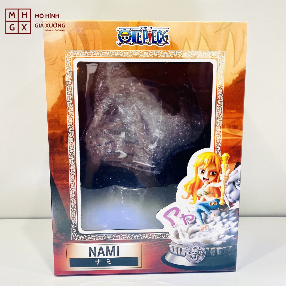 Mô Hình Hoa Tiêu Nami trạng thái chiến đấu  Cao 18cm - Tượng Figure Miêu Nữ One Piece Vua Hải Tặc