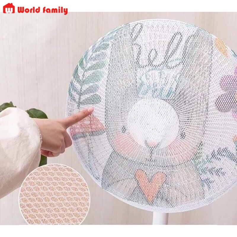 [Voucher &amp; Dịch vụ] [siêu rẻ] LƯỚI BỌC LỒNG QUẠT CÓ DÂY RÚT AN TOÀN BẢO VỆ BÉ NHIỀU MẪU XINH XẮN