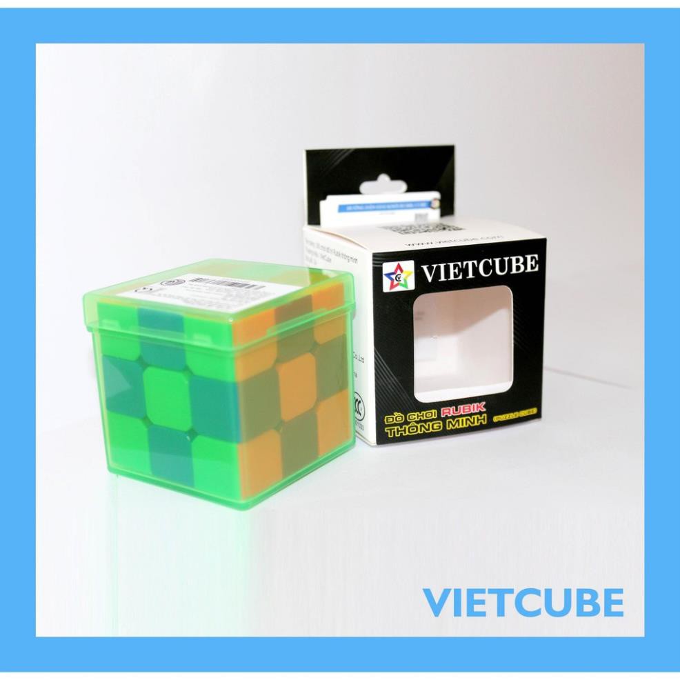 [SALE30% - FREESHIP] Đồ chơi Rubik 3x3x3 Vietcube - VC3301 ( Stickerless) - Rubik Ocean ĐỒ CHƠI CAO CẤP KHÔNG CHÌ