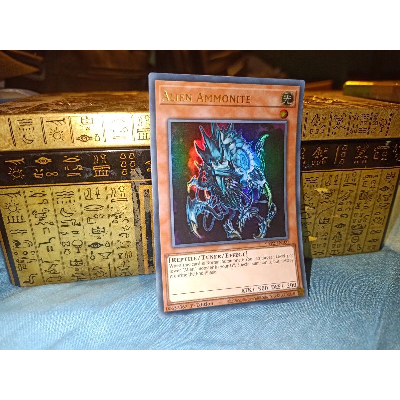 THẺ BÀI: Alien Ammonite - GFP2-EN100 - Ultra Rare 1st Edition