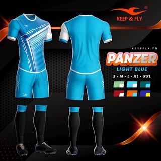 Áo quần thể thao keep fly - panzer light blue
