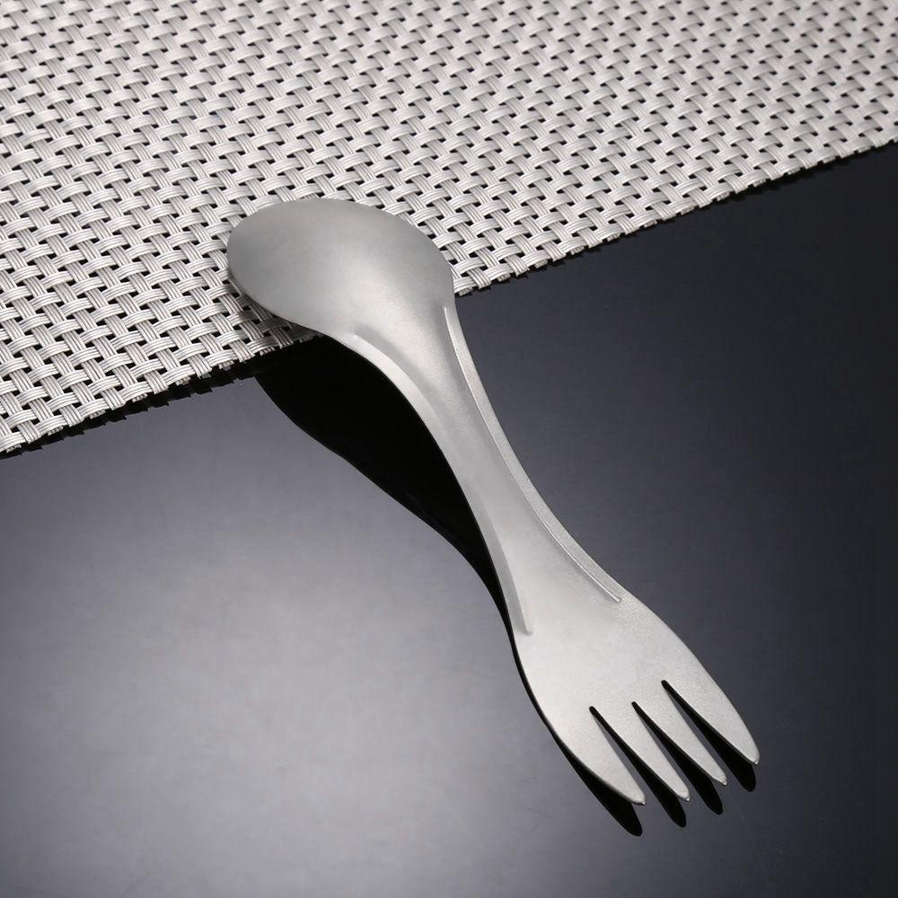 Muỗng Nĩa Di Động Tiện Dụng Mang Theo Cắm Trại / Dã Ngoại